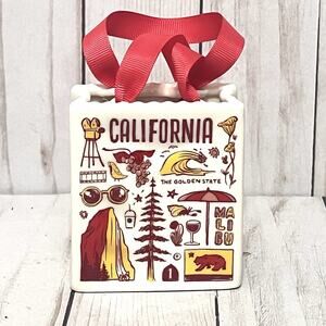 Starbucks Ornament Been There Series California Ceramic 2019 Gift Card Holder